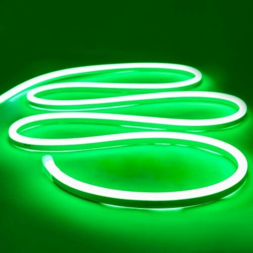 12V Flexible LED Strip Waterproof Neon Lights Tube (1M - 3.3 FT) green, 1 Fred