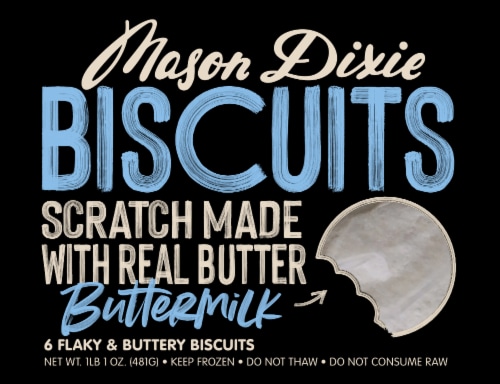 Mason Dixie Buttermilk Biscuits Perspective: front