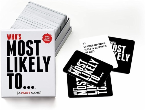DSS Games Who's Most Likely To...® Card Game Perspective: front