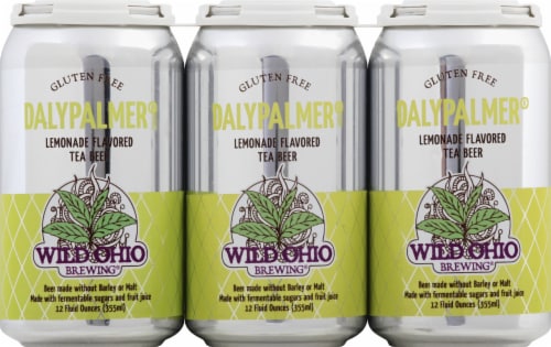 Wild Ohio Brewing Lemonade Flavored Tea Beer Perspective: front