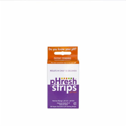 pHresh Products Body pH Test Strips Perspective: front