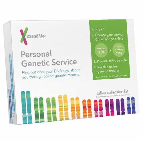 23andMe Personal Genetic Service Kit Perspective: front