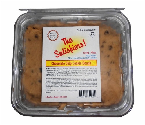 The Satisfiers! Double Chocolate Chip Cookie Dough Perspective: front