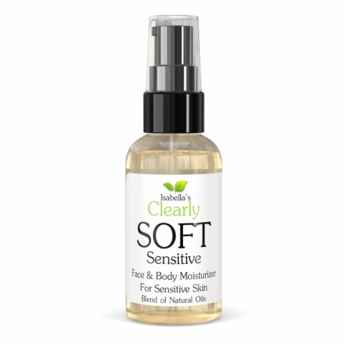 Clearly SOFT Sensitive, Face and Body Oil Moisturizer Perspective: front