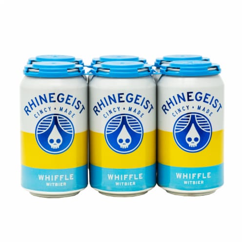 Rhinegeist Whiffle Witbeir Seasonal Beer Perspective: front