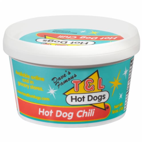 T&L Hot Dog Chili Topping Perspective: front