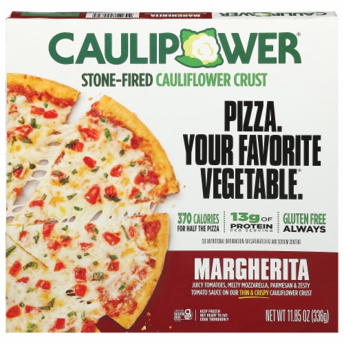 Caulipower® Margherita Stone-Fired Cauliflower Crust Pizza Perspective: front