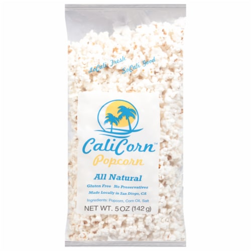 Calicorn Popcorn All Natural Perspective: front