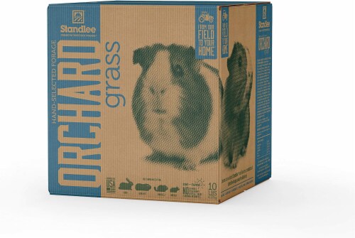 Standlee Hay Company Premium Orchard Grass Hand-Selected Forage, 10lbs Perspective: front