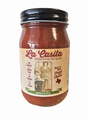 La Casita Mild Hot Sauce Perspective: front