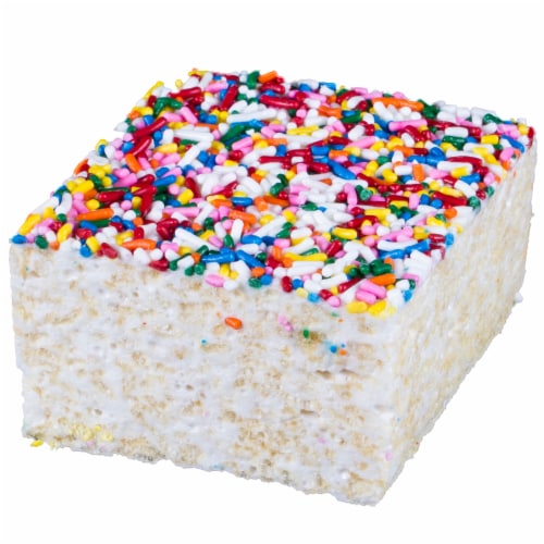 CripsyCakes Gourmet Marshmallow Rice Crispy Cake Perspective: front