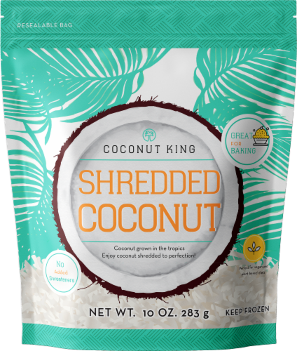 Coconut King Shredded Coconut Perspective: front