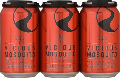 Sunriver Brewing Co Vicious Mosquito IPA Beer Perspective: front