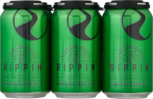 Sunriver Brewing Co. Rippin NW Pale Ale Perspective: front