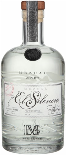 Mezcal El Silencio Joven Tequila Perspective: front