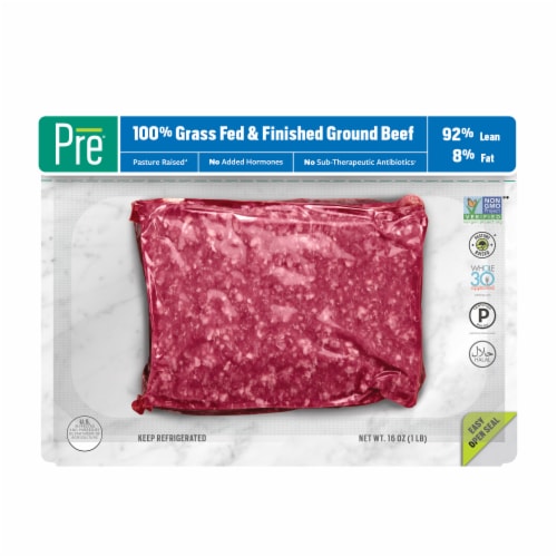 Pre® 92% Lean Ground Beef Perspective: front