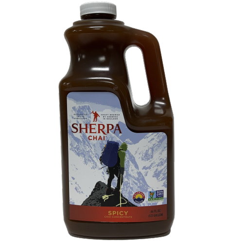 Sherpa Spicy Chai Tea Concentrate Perspective: front