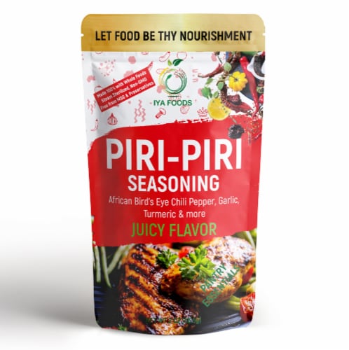 Iya Foods Piri-Piri Seasoning Perspective: front