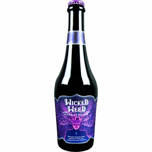 Wicked Weed Funkatorium Black Angel American Sour Ale Perspective: front