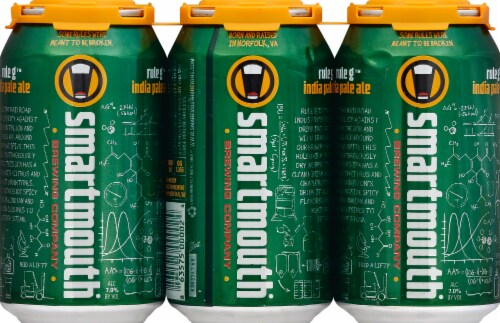 Smartmouth Brewing Company Rule G IPA Perspective: front