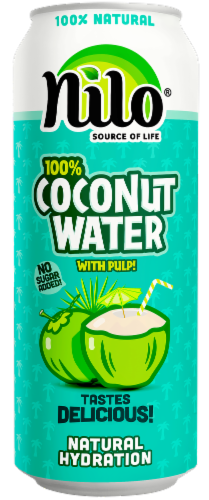 NILO® 100% Coconut Water with Pulp Perspective: front