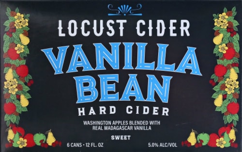 Locust Cider Vanilla Bean Hard Cider Perspective: front