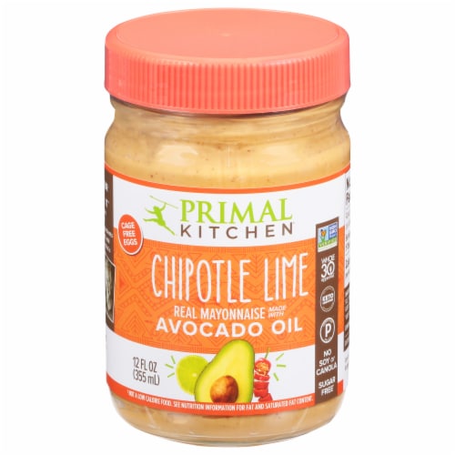 Primal Kitchen Chipotle Lime Mayo Made with Avocado Oil Perspective: front