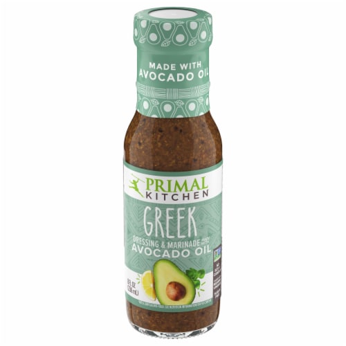 Primal Kitchen Greek Vinaigrette & Marinade Perspective: front