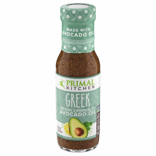 Primal Kitchen Greek Vinaigrette & Marinade Perspective: front