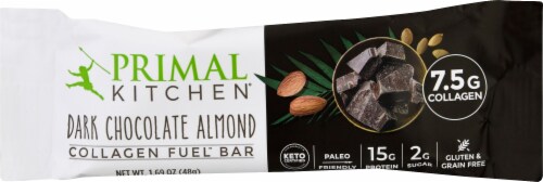 primal kitchen dark chocolate almond collagen protein bar