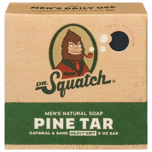 Dr. Squatch® Pine Tar Natural Bar Soap, 5 oz - Baker's