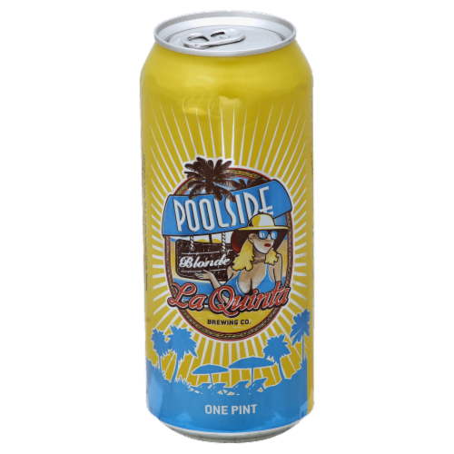La Quinta Brewing Co. Poolside Blonde Perspective: front