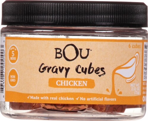 Bou Chicken Gravy Cubes Perspective: front