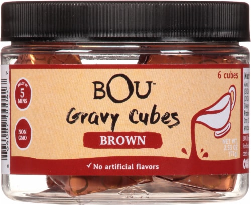Bou Brown Gravy Cubes Perspective: front