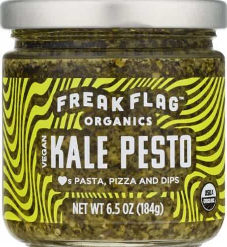 Freak Flag Organics Vegan Kale Pesto Sauce Perspective: front