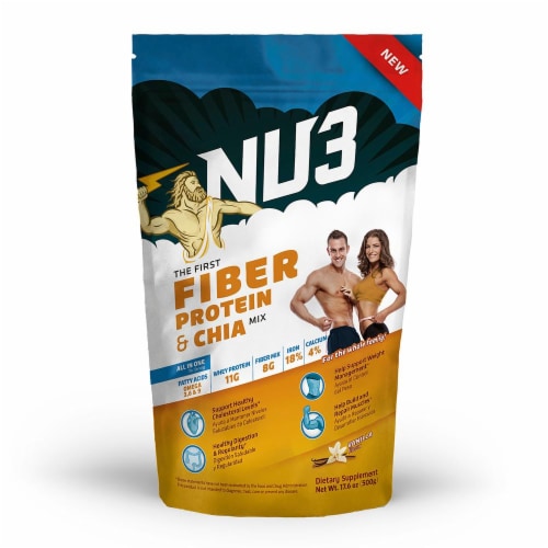 Nu3 Fiber Protein Chia Mix Vanilla, 17.6 Oz - Food 4 Less