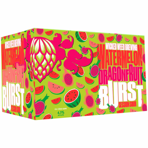 Wicked Weed Brewing Watermelon Dragonfruit Burst Beer