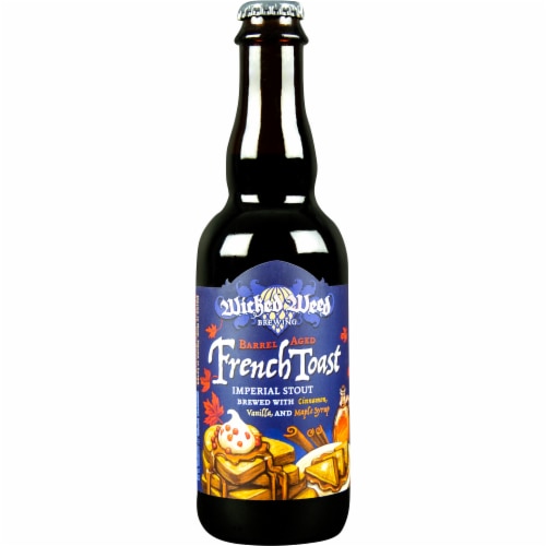 Wicked Weed Brewing French Toast Imperial Stout Perspective: front