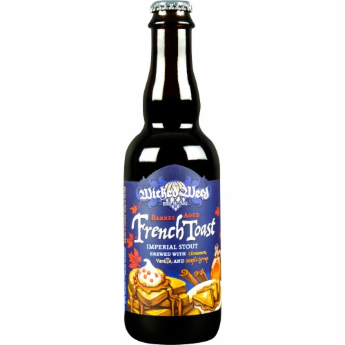 Wicked Weed Brewing French Toast Imperial Stout Perspective: front