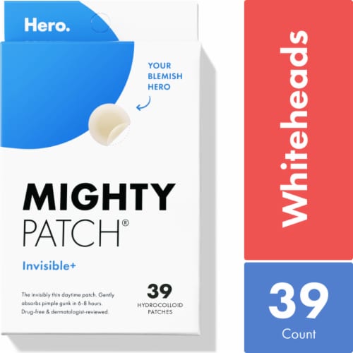Hero Cosmetics Mighty Patch® Invisible+ Acne Pimple Patches Perspective: front