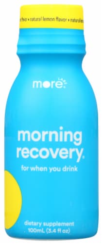 More Labs® Natural Lemon Morning Recovery® Beverage Perspective: front