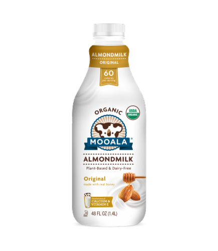 Mooala® Organic Original Almond Milk Perspective: front