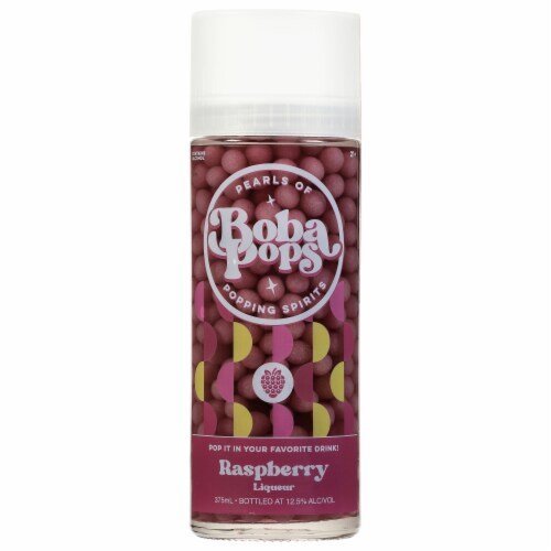 Boba POPS Raspberry Liqueur Perspective: front