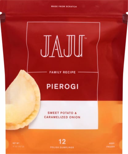 JaJu™ Pierogi Sweet Potato and Carmelized Onion Sweet Pots Perspective: front