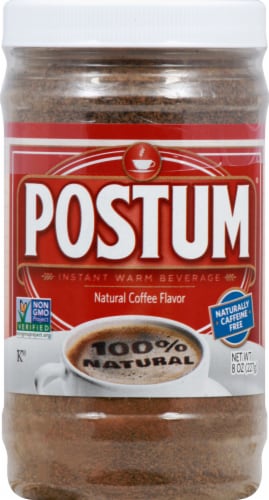 Postum® Caffeine Free Coffee Flavored Instant Coffee Alternative Perspective: front