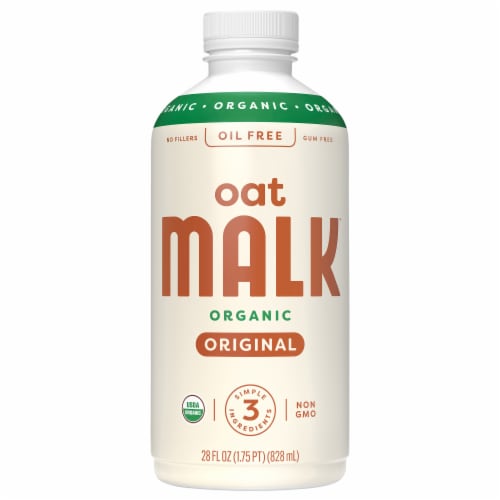 Malk™ Organic Original Oat Milk Perspective: front