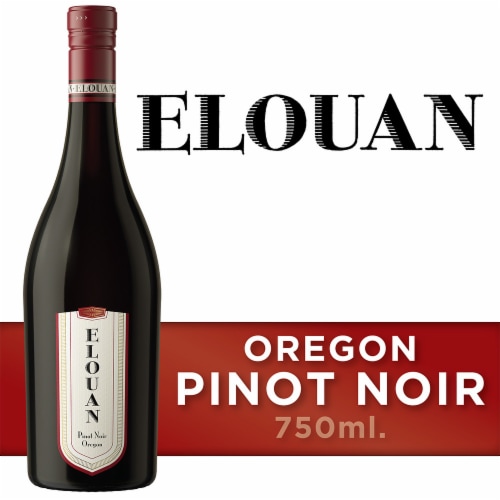 Elouan Pinot Noir Oregon Red Wine Perspective: front