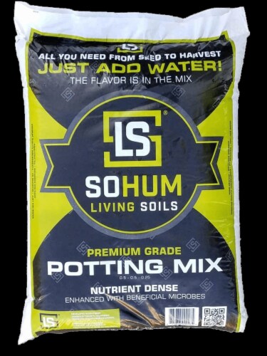 SOHUM Living Soil Premium Grade Potting Mix Just Add Water Organic Potting Soil Plant Food SOHUM Living Soil Premium Grade Potting Mix Just Add Water Organic Potting Soil Plant Food
