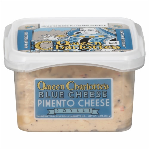 Queen Charlotte's Pimento Cheese Royale Blue Cheese, 10 oz Fred Meyer