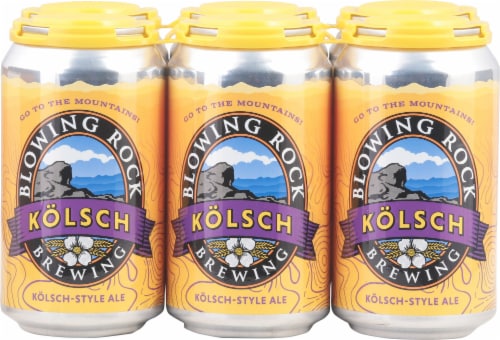 Blowing Rock Brewing Kolsch Style Ale Perspective: front